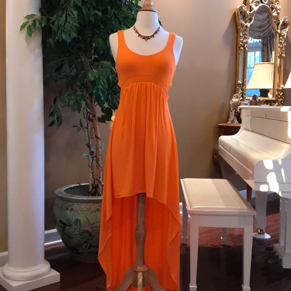 bebe Dresses & Skirts - 🍑BEBE HIGH LOW CUT OUT WAIST AND BACK DRESS🍑